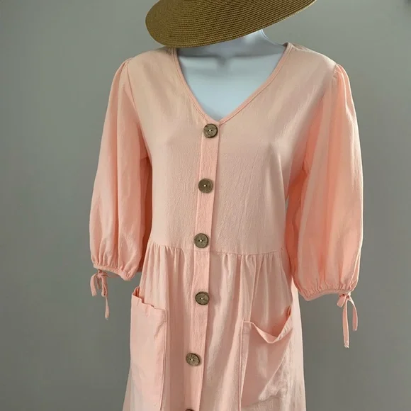 Shein Blush Pink Dress - Picture 8 of 14